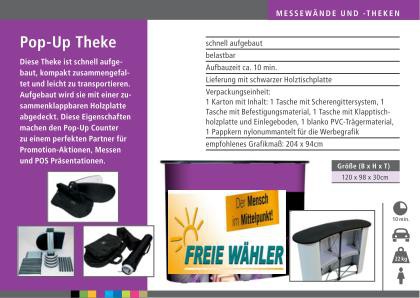Pop-Up-Theke